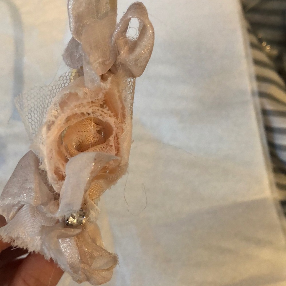 Pale pink headband
